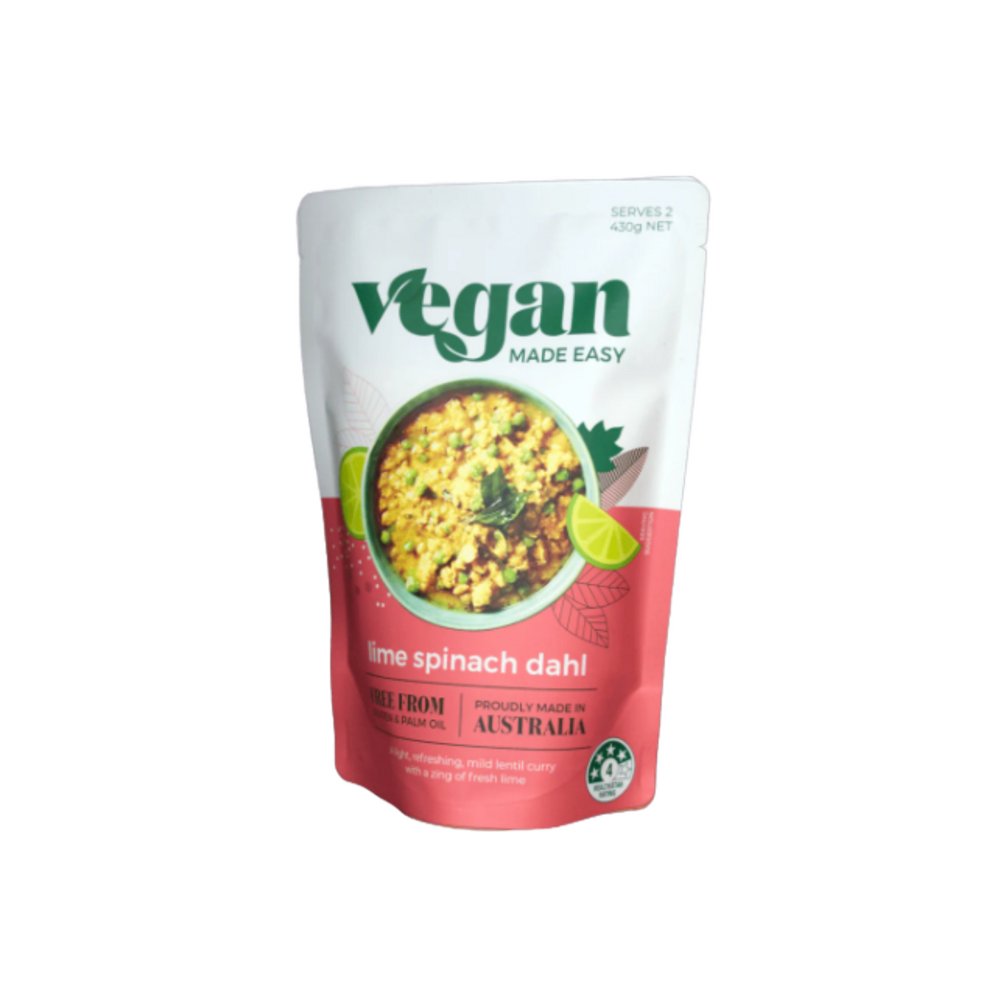 Vegan Made Easy Lime & Spinach Dahl (430g)