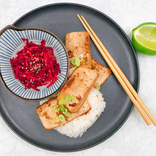 Ginger tamari tofu