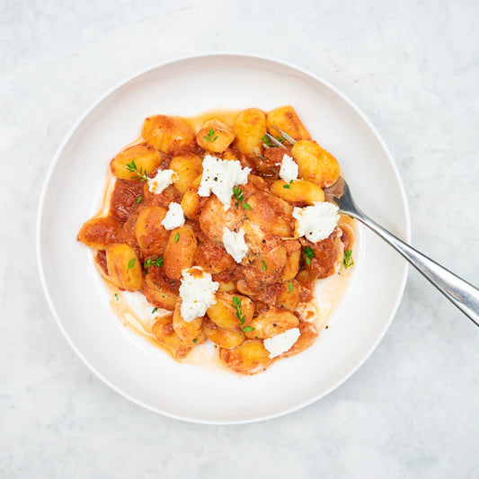 Roasted tomato gnocchi