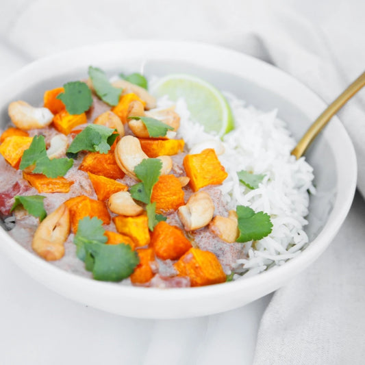 Malay pumpkin curry