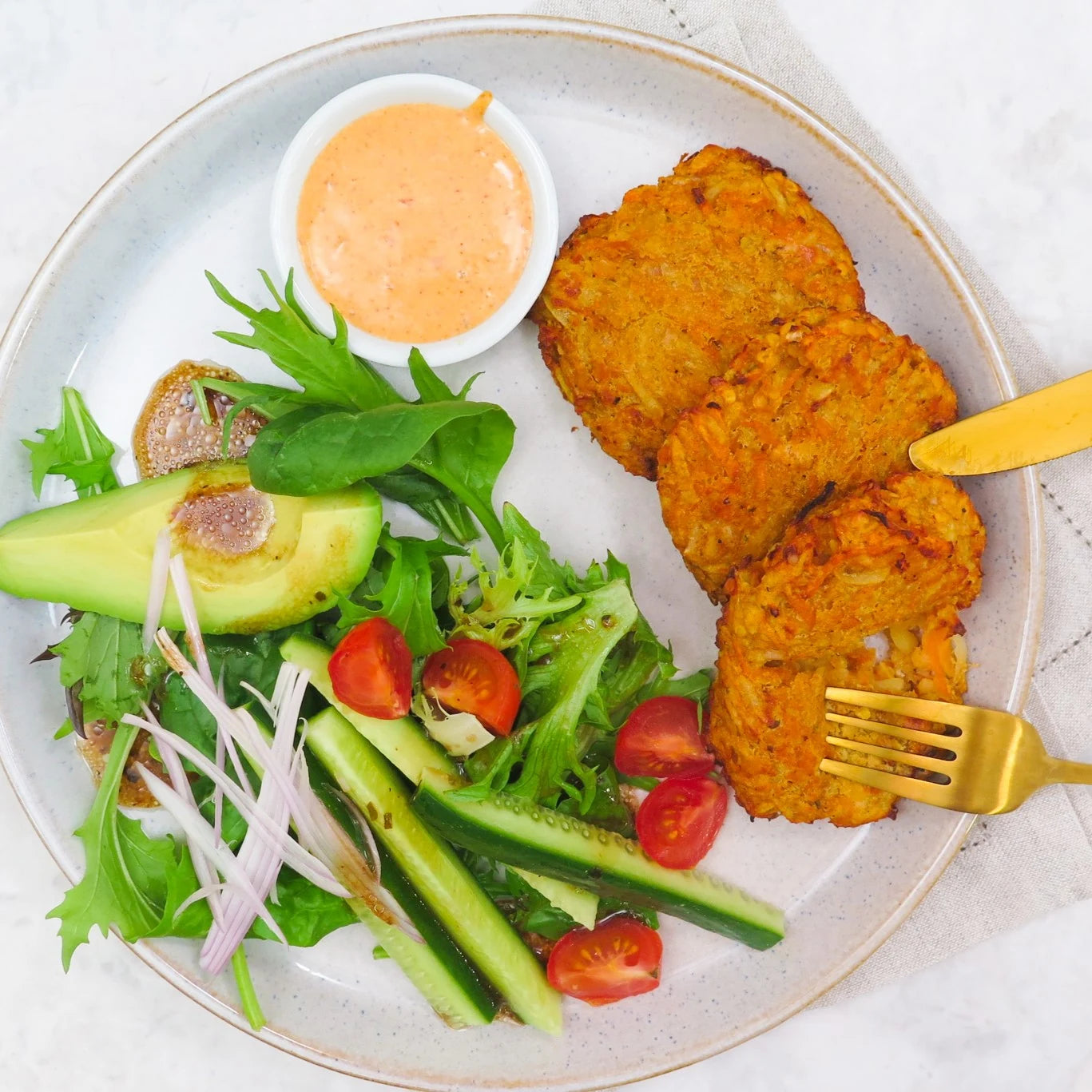 Lentil fritters