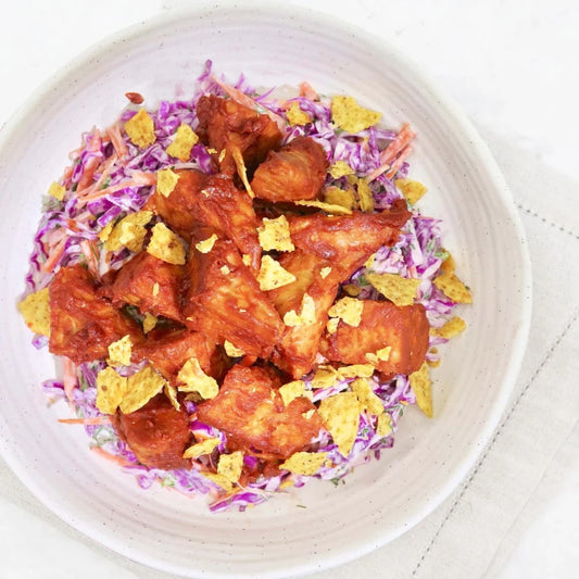 BBQ tempeh bowl