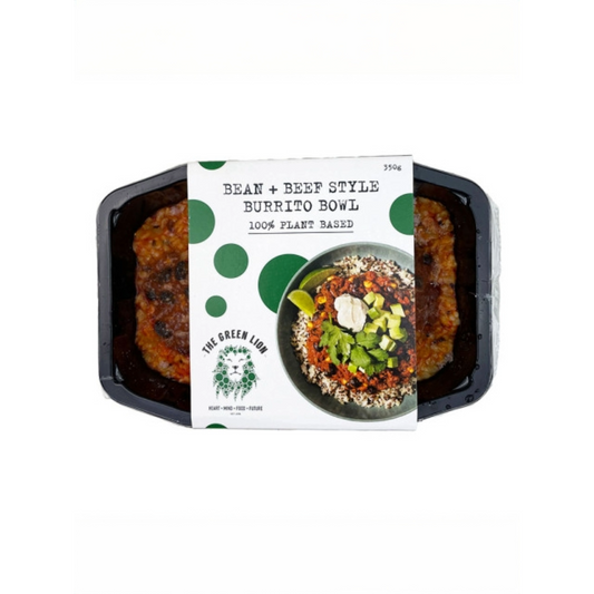 The Green Lion Bean and Beef Style Burrito Bowl (350g)